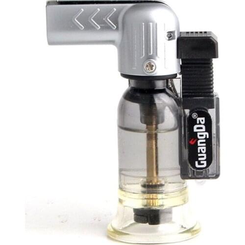 Inflatable Lighter Elbow Straight Into Small Spray Gun Welding Torch Lighter Gadgets for Men Smoke Accesoires Gift for Men