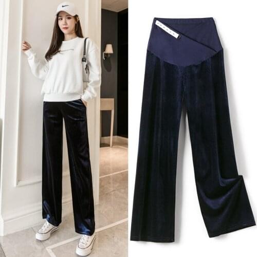 2020 New Brand Spring Maternity Pants Woman Brief Loose Version Large Size Pants Pregnant Woman Clothing KU-00006