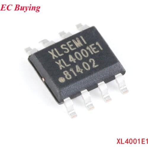 10pcs Original SMD XL4001E1 SOP-8 Step Down DC Power Converter Chip Step-Down Chip 150khz Integrated Circuit
