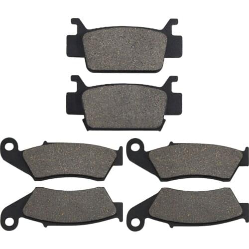 Yerbay Motorcycle Parts Front and Rear Brake Pads For Honda TRX700 TRX 700 TRX 700 XX TRX700XX 2008 2009 2010 2011 2012 2013