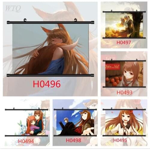 Spice and Wolf Horo Anime Manga HD Print Anime Posters Wall Poster Canvas Painting Wall Decor Poster Wall Art Picture Home Decor
