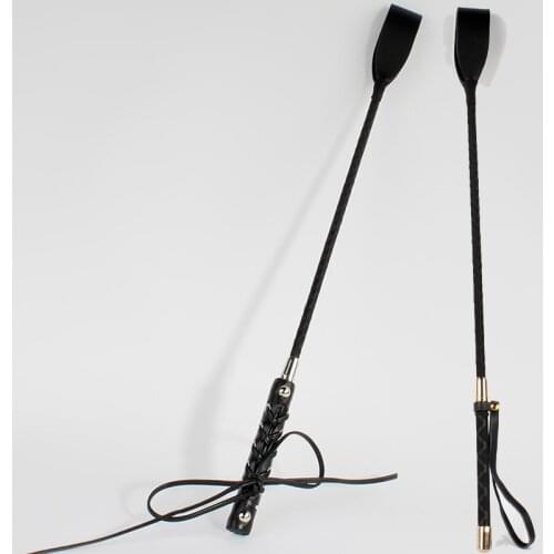60cm Sex Spanking PU Leather Whip With Sword Handle Lash Fetish Flogger Horse Whip Adult Sex Products Sex Toys For Couples/Women