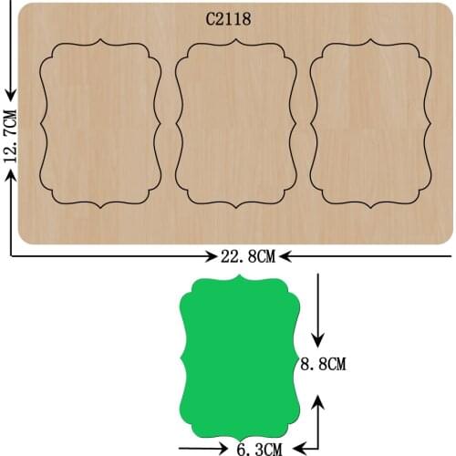 New card Wooden die Scrapbooking C2118 Cutting Dies