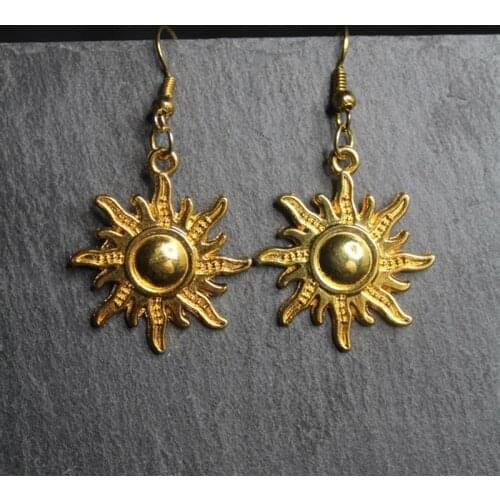 Sun Dawn Earrings sky pendant tangled inspired jewellery Fashion Women Gifts Bohemian style 2020 new girl friend