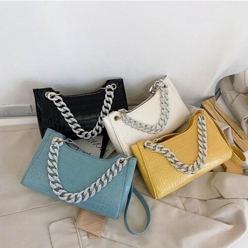 Chain Armpit Bag Fashion Womens Bag 2021 New Shoulder Messenger Bag Fashion All-match Grade Cosmetic Handbag