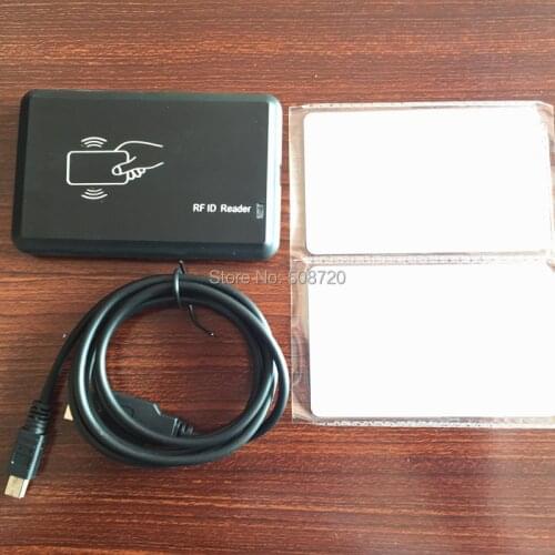 USB Proximity RFID Smart IC Card 13.56MHZ 8D10H Format ISO 14443A RFID reader