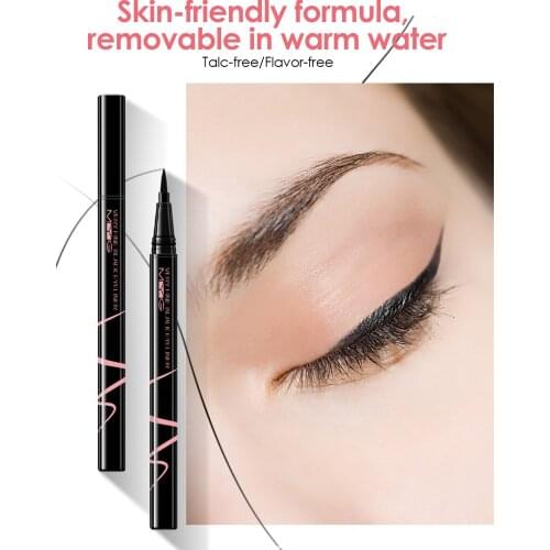 High Quality Eyes Makeup Liquid Eyeliner Waterproof 24 Hours Long-lasting Black Eyeliner Pen Make up Eye Liner Pencil