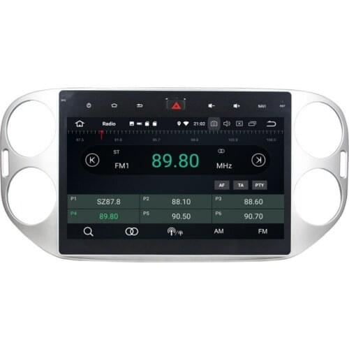 10.1" Android 8.0 Car Radio DVD GPS for VW Volkswagen Tiguan 2013 2014 2015 2016 4GB RAM Bluetooth WIFI USB DVR 32GB ROM