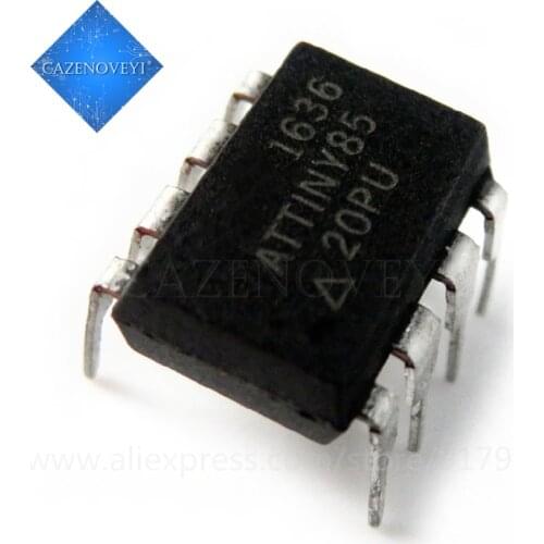 1pcs/lot ATTINY85-20PU ATTINY85-20 ATTINY85 85-20PU DIP-8 new and original In Stock