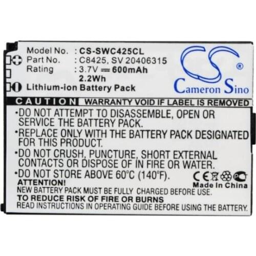 Cameron sino 600mah battery for SWISSVOICE eSense Coloe E SV 20406288 C8425 SV 20406315 Cordless Phone Battery