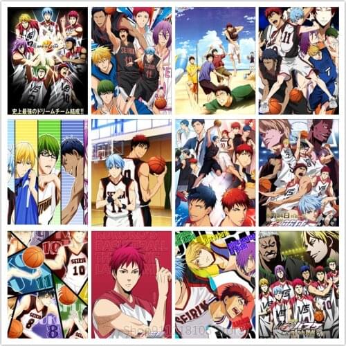 DIY Diamond Painting KurokoS Basketball Poster 5d Diamond Embroidery Japanese Anime Mosaic Cross Stitch Kit Home Art Decor