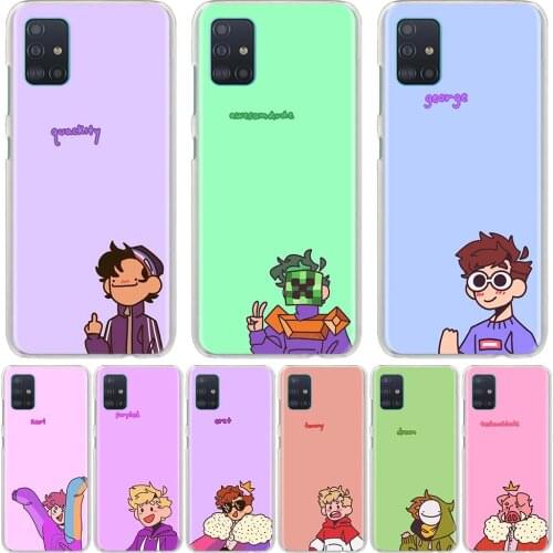 Phone Case for Samsung Galaxy A51 A71 A50 A21s A31 A20e A10 A70 A30 A40 A41 A11 A20s Hard Original Cover Dream Smp Game Lovely