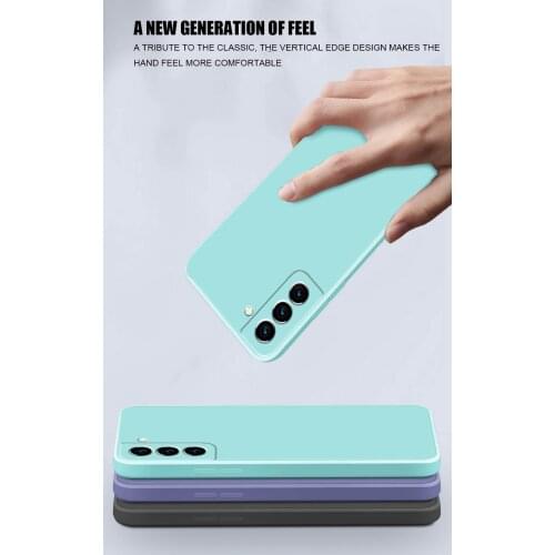 Original Back Cover New Upgrade Camera Protector Liquid Silicone Case For Samsung A52 A72 A32 A51 A71 A31 A12 A42 A50 A21S M51