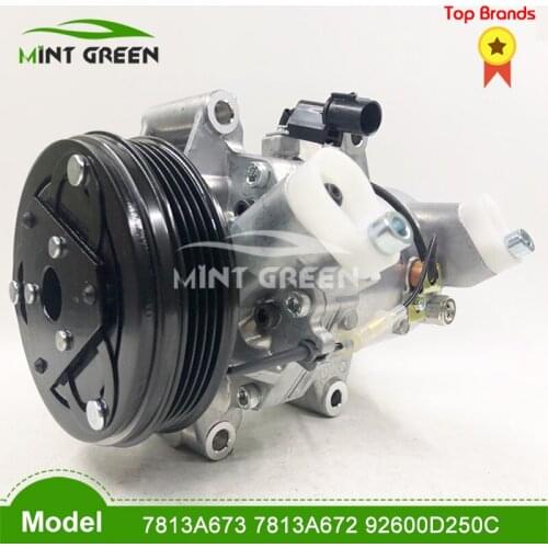 CR12SB For ac compressor FOR Mitsubishi l200 2.4 181BHP7813A673/7813A672/92600D250C/6000607004160/CC1581CP/92600-D250C 120MM