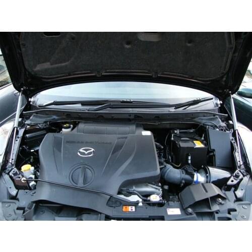 For Mazda CX-7 ER3P 2006-2012 Front Bonnet Hood Modify Gas Struts Carbon Fiber Spring Damper Lift Support Absorber