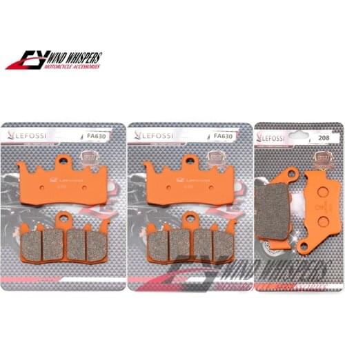 Dutch rock cotton Motorcycle Front Rear Brake Pads For BMW F800R F800 R F 800R F 800 R2015 2016 2017 2018