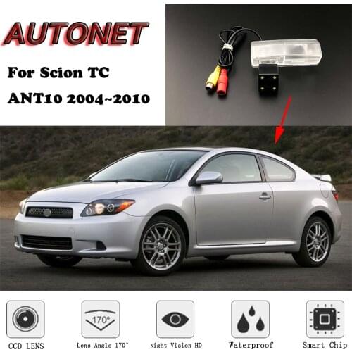 AUTONET Backup Rear View camera For Scion TC ANT10 2004 2005 2006 2007 2008 2009 2010 Night Vision license plate camera