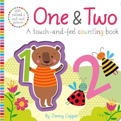 One & Two Touch And Feel Counting Book English Educational Picture Books Baby Children Reading Book