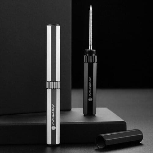 CYCLING BOX Tubeless Bike Tire Repair Kit Bike Repair Kit with Sealant Rubber Stripes for MTB and Road Bicycle