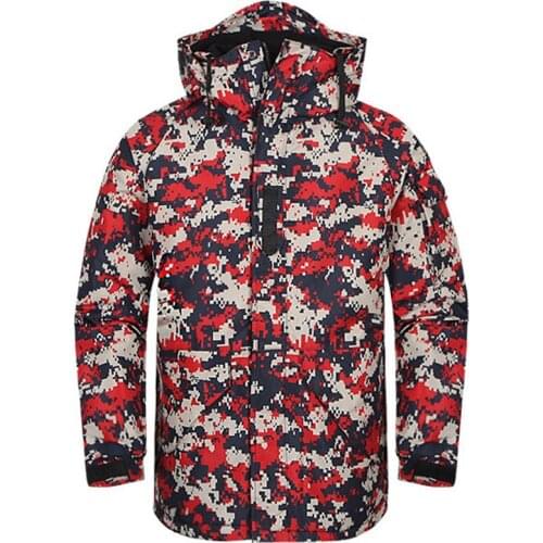 New Premium "SouthPlay" Winter Season Waterproof 10,000mm Warming Ski & Snowboard Red Military Army Military Jackets