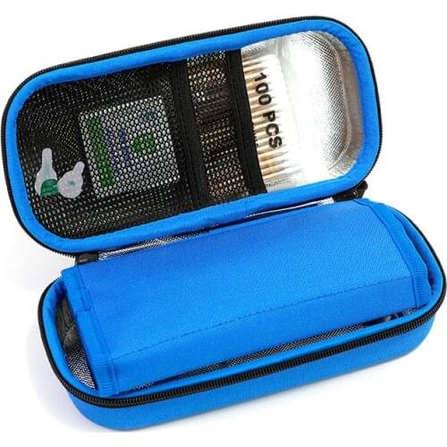 Portable Thermal Insulation Refrigerated Medicine Bag Safety Cooling Insulin Pouch Cooler Travel Necessity Accessories Supplies