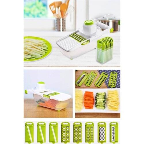 Practical Vegetable Potato Slicer Chopper Grater Set 13 Piece