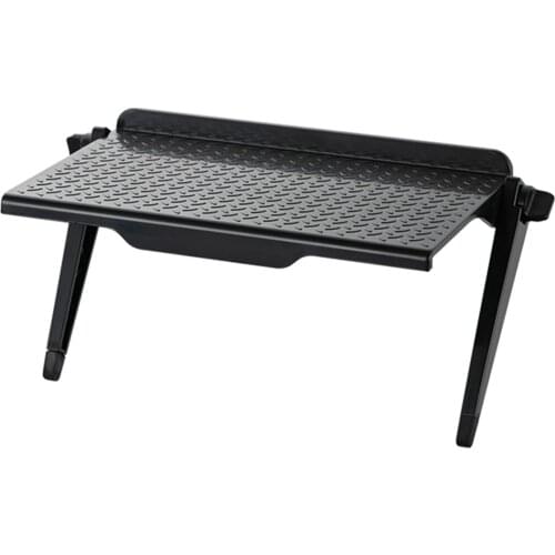 Adjustable Computer Monitor Desktop Stand TV Screen Top Storage Organizer Shelf Rack Holder for Home Office