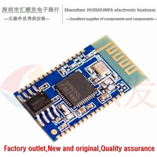 Bluetooth stereo audio module serial port AT instruction SPP BK8000L bluetooth speaker amplifier DIY