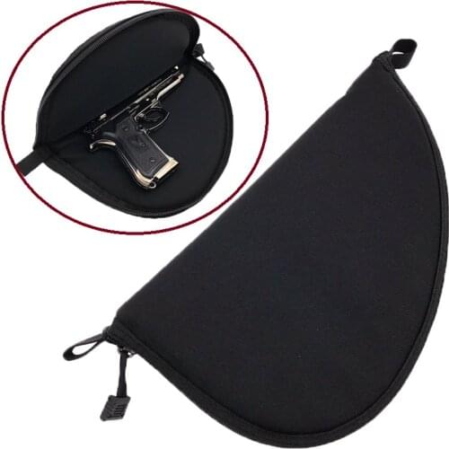 Tactical Hunting Pouch Gun Package Pistol Pack Pistol Pack IPSC Zip Open Hand Gun Bag For Glock 17 18 19 USP Compact Pistol Bag