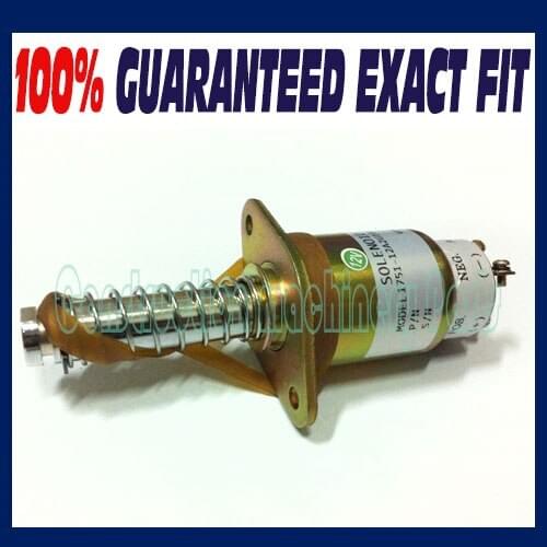 FUEL SHUTOFF SOLENOID 1700-2526 1751-12A2U1B1S1A (12V 3 terminals)