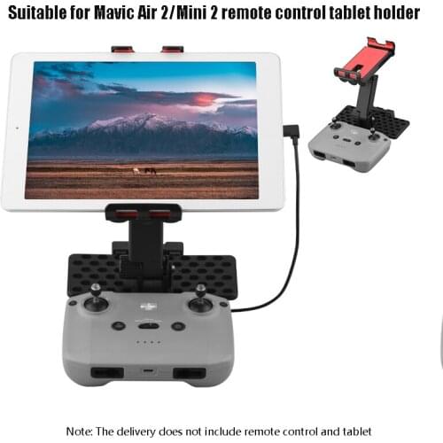 Extendable Tablet Stand Holder for DJI Mavic Air 2/Mini 2 Remote Control Adjustable Bracket Mount for iPad Mavic Air 2/Mini 2