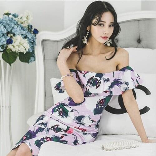 Летние платья с открытыми плечами WSFS China At AliExpress