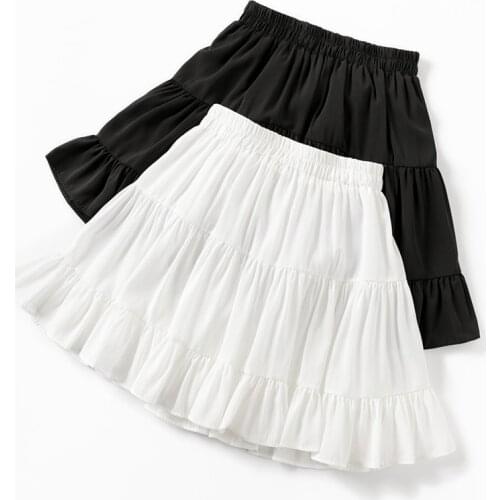 Harajuku Skirt Girls Y2k Japanese Fashion High Waist Gothic Lolita Mini Cake Skirt Women Streetwear Sweet Plaid Pleated Skirts