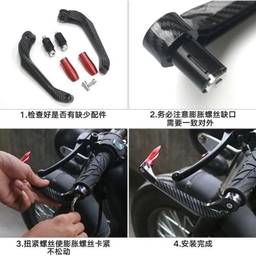 Aluminum alloy motorcycle hand guard motorcycle hand guard motorcycle handlebar hand guard 22mm for KTM motorcycle