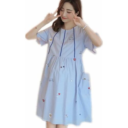 Summer Woman Dress Maternity Dresses for Women Vestidos Pregnancy Dress Summer Clothes for Women Plus Size Maternity Clothes