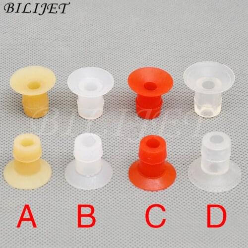 100pcs Offset printing Machine Ryobi Rubber Sucker high quality Single Layer Silicone Sucker Roybi Parts free shipping