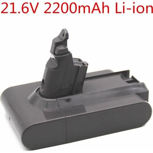 21.6V 2200mAh Replacement Battery for Dyson Li-ion Vacuum Cleaner DC58 DC61 DC62 V6 965874-02 Animal DC72 Handheld Battery