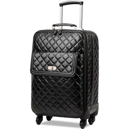 Carrylove 16"20"24" girls carry on suitcase spinner cabin trolley case luggage for traveling