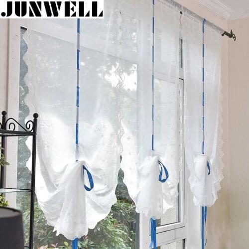 JUNWELL Tulle On The Windows