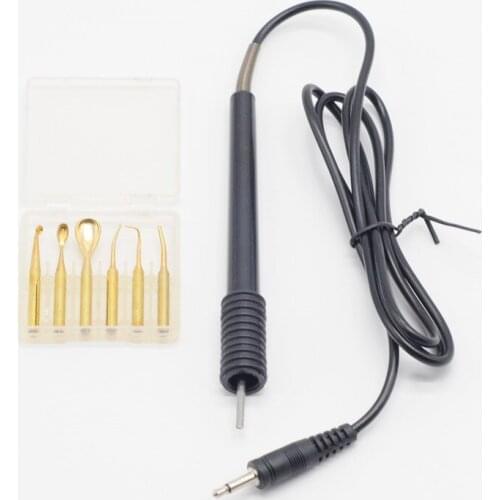 2/Pcs Dental Carving Pen Pencil Replacement For Waxer Carving Dental Electric Wax & 6 Tips Sets Dentist Equipment