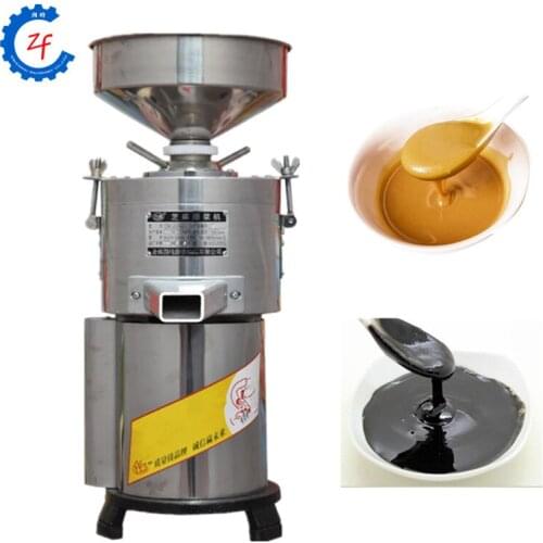 Commercial electric sesame sauce, peanut butter grinder, small household automatic grinder , refiner