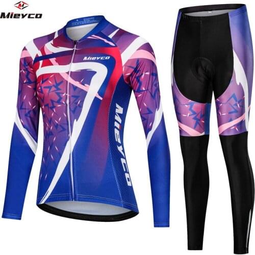 Mieyco Pro Cycling Jerseys Set Autumn Cycling Wear Mountain Bike Clothes Bicycle Clothing MTB Bike Clothing Cycling Suit