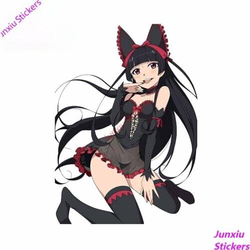 Cartoon Graffiti Anime Style Hand Drawn Illustration Image Window Laptop Occlusion Scratch Car Stickers Camper Decal PVC13x9cm