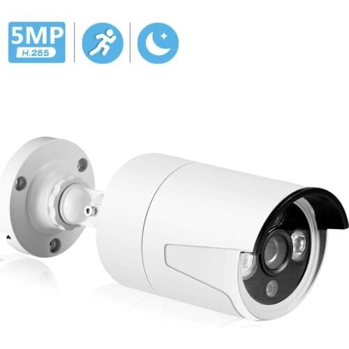 BESDER H.265 Security Camera 3PCS Array LED Waterproof Outdoor Surveillance POE IP Camera FULL HD 2MP 5MP HI3516C +SONY IMX335