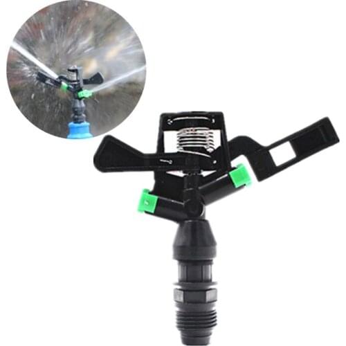 10pcs/pack 1/2"(DN15)Plastic Impact Sprinkler Rotary Rocker Arm Watering Sprinkler For Garden and Lawn Irrigation Fittings