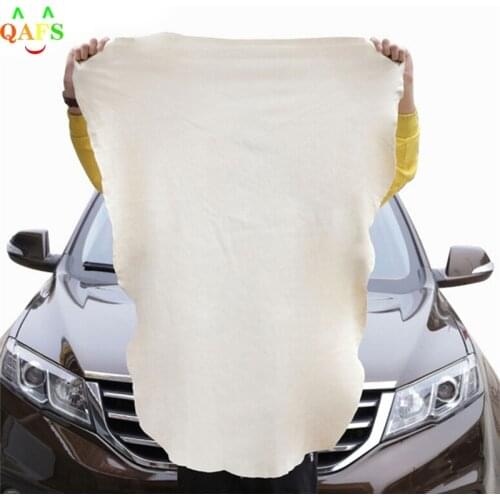 Natural Chamois Leather Car Cleaning Cloths Washing Suede Absorbent Towel New Windows clean Chamois Leather Cloth