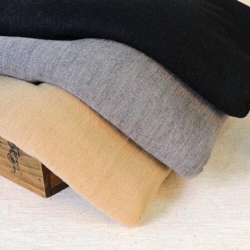 KA0289 Viscose Wool Sewing Cloth French Linen Fabric For Cardigan 50*160 Cm/Piece