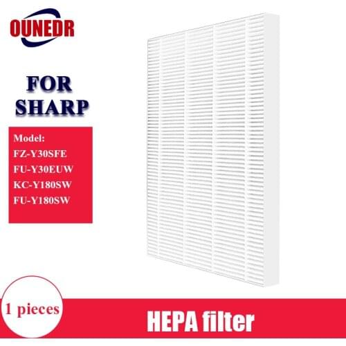 Air purifier FZ-Y30SFE Hepa Filter for Sharp FU-Y30EUW KC-930E-W FU-Z31E-W FU-Y30E FU-Z31Y-W Air Purifier