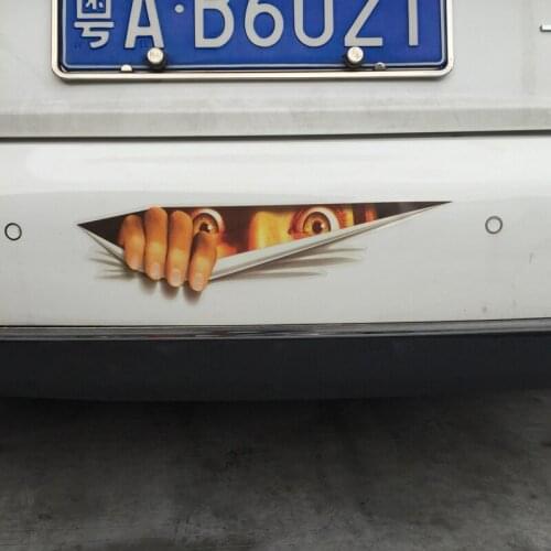 Top quality Peep 3D Car Sticker Decal Car-Detector Poster Home Decor 41x13cm CP0434