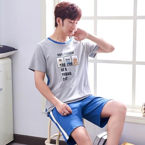 Летние мужские пижамы YEYAN China At AliExpress